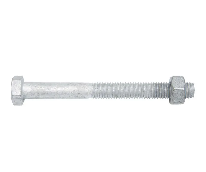 BOLT HEX HD 4.6 GAL M 6 X 100MM B/N 